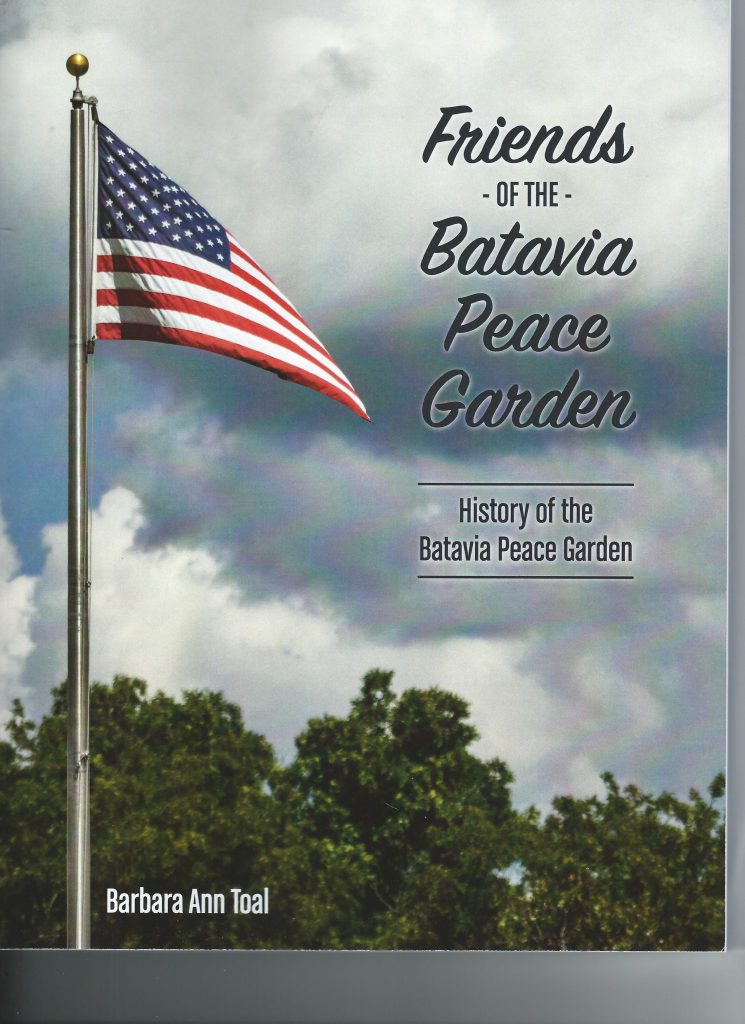 Front Cover "Friends of the Batavia Peace Garden"